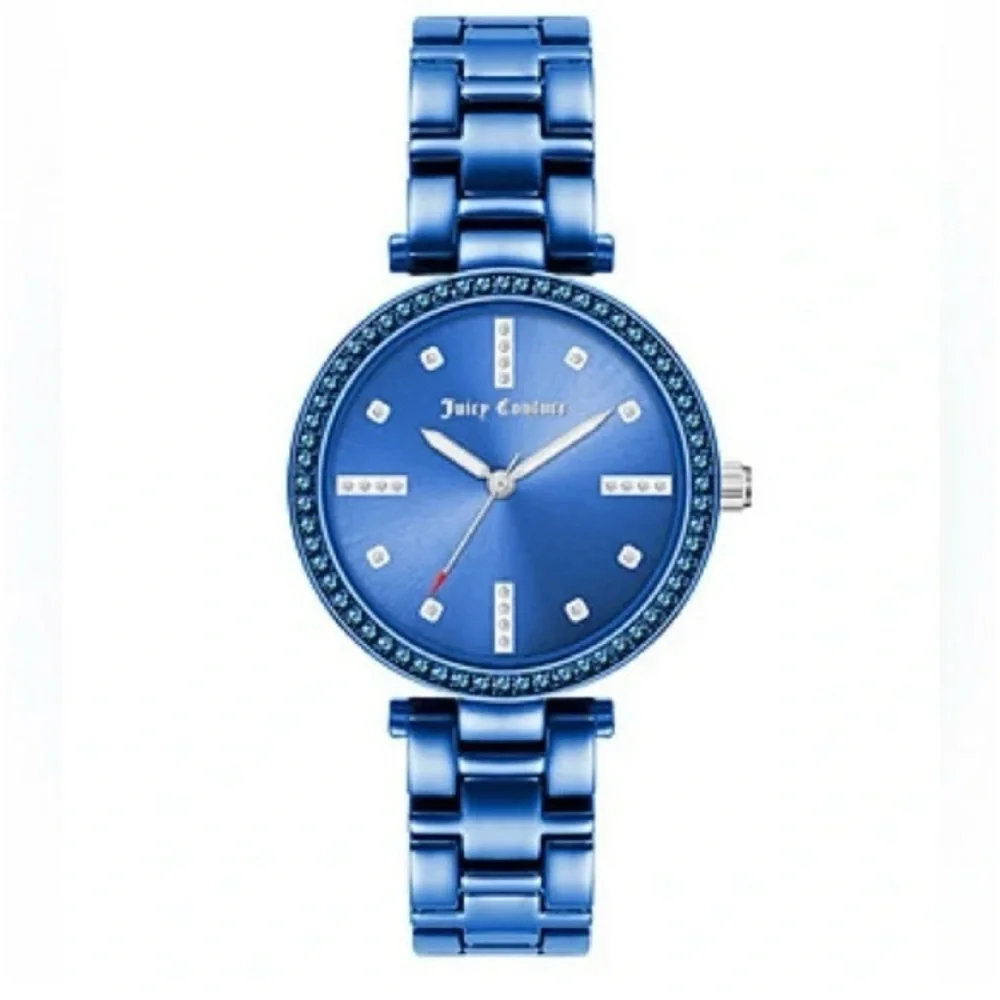 Juicy Couture Los Angeles Black Label Vibrant Blue Women's Watch - New In Box